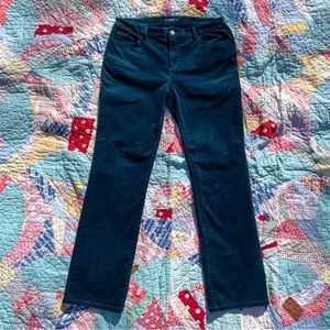 Vintage Dark Teal Corduroys